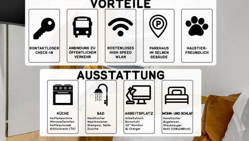 Moderne Studio Apartments in Nürnberg - Foto 2