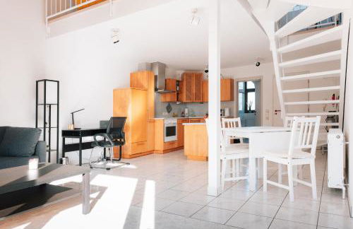 Maisonette-Wohnung Airport Messe Stuttgart - Balkon - Parkplatz - Foto 23