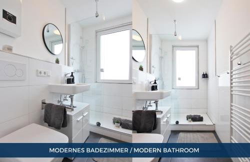 RtR Essen - Für bis zu 8 Personen - Voll ausgestattet - Zentral Limbecker Platz - Messe - Uniklinikum - Smart TV - Modern - Photo 11