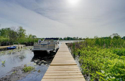 Lakefront Home in Hartford Hot Tub, Kayaks and Dock - Foto 32
