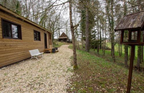 Chalet bois intime avec Wifi, piscine partagée, à 1 km de St Pompont - FR-1-616-429 - Photo 12