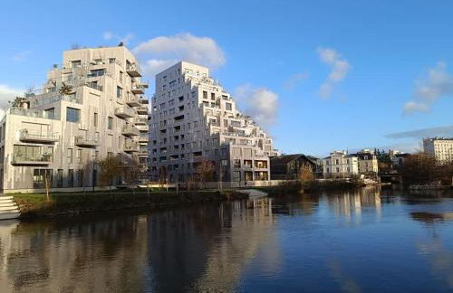 Côté Rivière, appartement T2, terrasse & parking - Foto 12