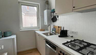 City-Apartment mit Theaterblick - Foto 2, stove, dishwasher, toaster