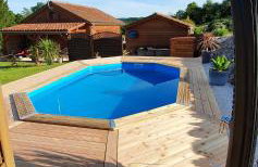 Chalet charmant à Dausse avec piscine et jardin - Foto 14
