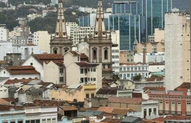 Flat Centro Rio Av Presidente Vargas x Uruguaiana - Vista panorâmica do Cristo & Metrô - Foto 26