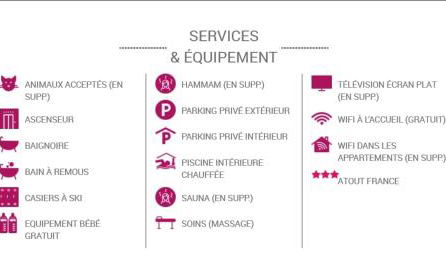 Appartement familial Abries - Jacuzzi et piscine - Pied des pistes - Photo 2