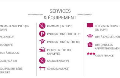 Appartement familial Abries - Jacuzzi et piscine - Pied des pistes - Photo 2