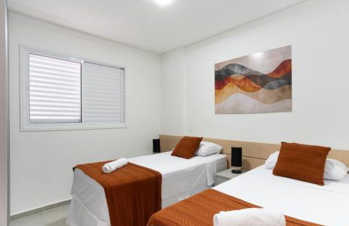 Central novo, andar alto-2quartos com Ar-Cond Q e F - Foto 46