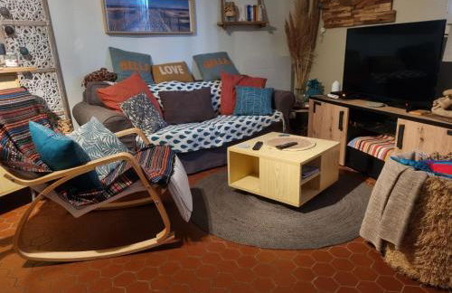 Villa atypique bord de plage méditerranée label architecture contemporaine remarquable - Foto 12