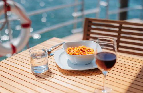 Schwimmendes Ferienhaus "Trinity" Ihr Seahome auf der Ostsee - Foto 4