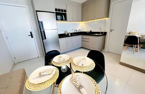 Flat Luxo com Coworking, Academia e Rooftop - WiFi 1Gb - Beira Mar 4 min - Foto 23