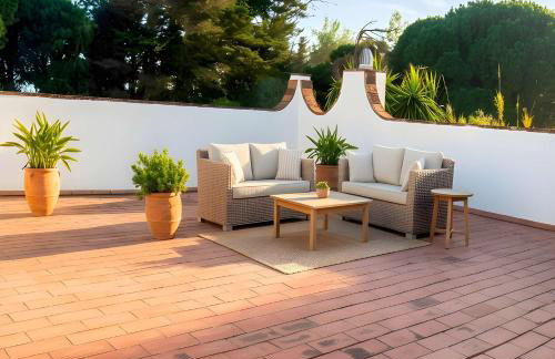 Chalet con Piscina Privada Vallada Terraza y Barbacoan Conil - Foto 13