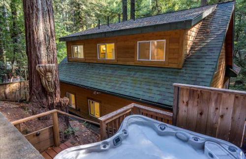 The Wood Chalet Hot Tub BBQ Redwoods - Foto 1