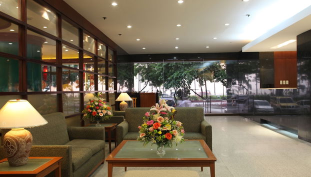 Sitzecke in der Lobby