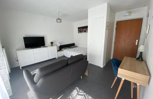 F1 hyper centre avec garage, terrasse 8 m2, lumineux, WIFI - Foto 1