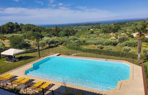 Gîte Paradizu, vue imprenable en Provence - Foto 13