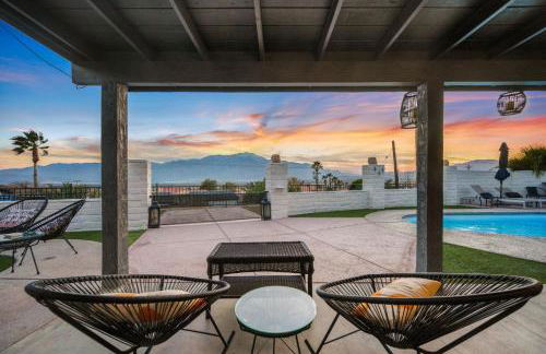 Mountain View Oasis - Private Pool, Game Room & Fire Pit Overlooking Coachella Valley - Foto 56