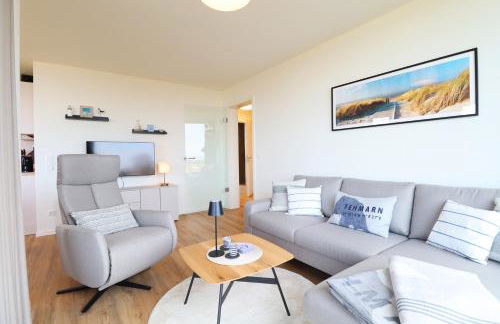 BeltBlick 8 - Moderne Ferienwohnung mit unverbauten Meerblick & Sauna! - Foto 7