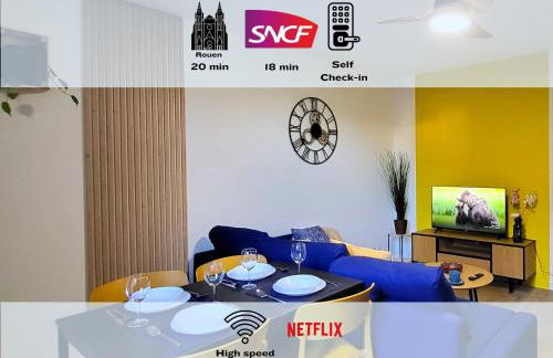 Colonial - Élégant deux-pièces à 20min de Rouen - Foto 23