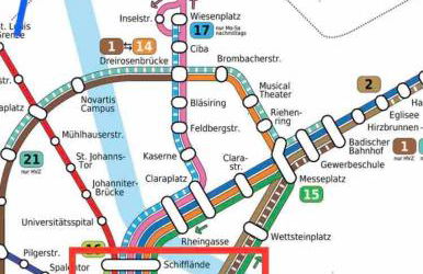 Basel-Tram 8-Tristate-Bridge-Riverview - Foto 24