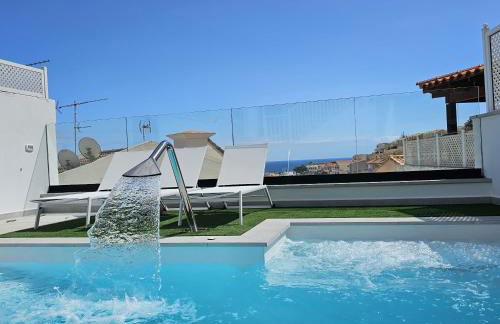 Exclusive villa with heated saltwater pool, roof terrace with beautiful views in Mogán - Foto 32