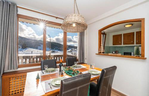 Panorama des Cimes - T3 avec Sauna privé et Vue imprenable sur la Station - Foto 1