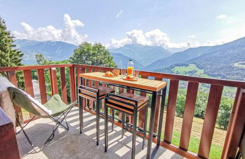 La Montagnarde avec vue imprenable - station Doucy Valmorel - 4pers - Foto 5