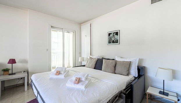 Bright apartment near the Croisette - Cannes - Foto 5, Habitación