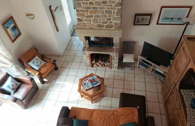 Granite Stone House With Fireplace, Plouguerneau - Foto 15