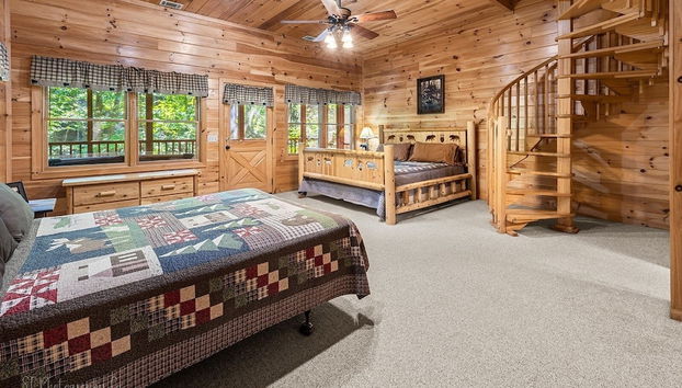 Margaret Hollow 2 Bedroom Cabin by RedAwning - Foto 5, Habitación