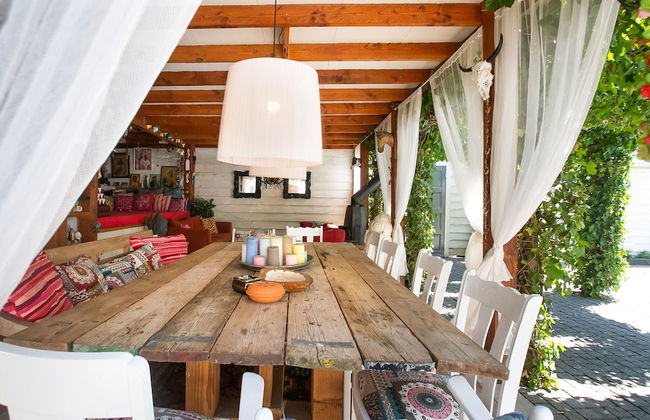 A Detached Bungalow With Outdoor Fireplace, Covered Terrace and Pond in a Forest Plot - Photo 42