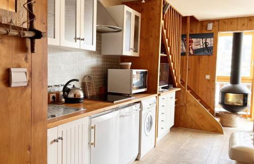 Dernier étage avec vue sur les montagnes Emplacement Exceptionnel au cœur de Val Thorens Ski aux pieds Prestations incluses - Foto 7