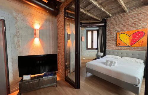 Emme Loft I Orange Moon - Vibrant Modern Luxury Loft Milan - Foto 9