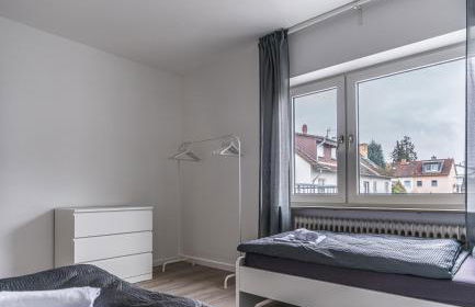 Voll ausgestattete Apartments mit Einzelbetten - Küche - WLAN - PKW-Parkplatz - Foto 7