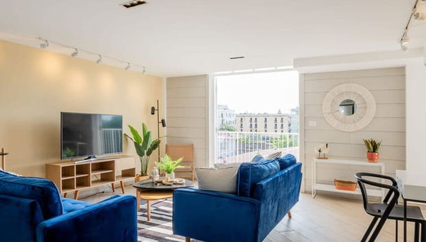 w Lovely 3BR With Modern Balcony in Panama - Foto 2, Habitación