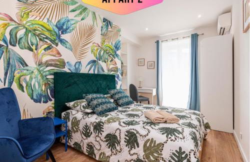 CASA REINE JEANNE- ideal groups & family -CENTRAL near train station - PARKING - New&CONFORT-AC - Foto 33