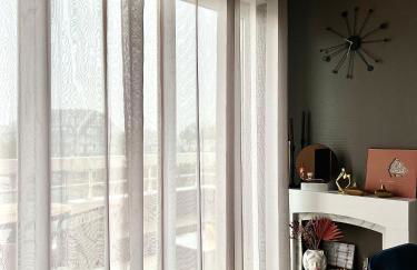 Appartement climatisé 3 étoiles T3 chic à Strasbourg avec billard et terrasse - Foto 14