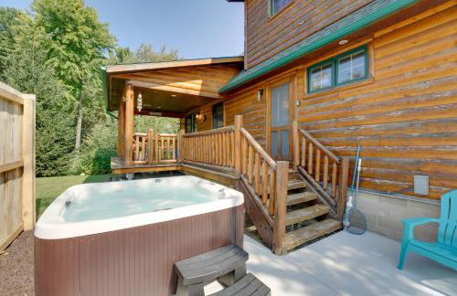 1 Mi to Public Beach Port Austin Cabin with Hot Tub - Foto 2