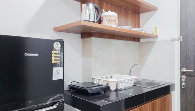 Restful And Homey Studio At Serpong Garden Apartment - Foto 4, Cocina privada