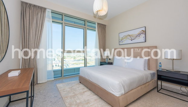 HomesGetaway-Golf Suites Dubai Hills 1BR - Foto 2, Habitación