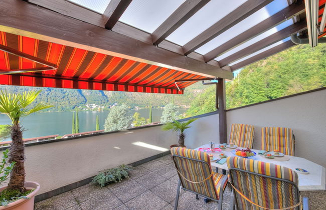 Miralago Lakeview Morcote With Pool - Foto 38