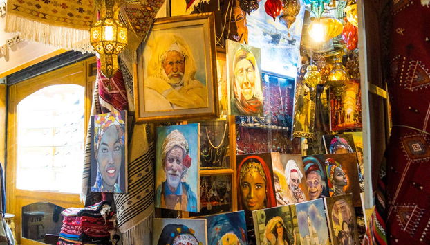 Stroll through the abudant souks for a perfect souvenir