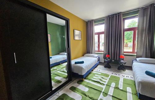 StayINN Lindenau - moderne Stye Apartments, Einzelbetten, TV Wifi, Doppelbett - Photo 16