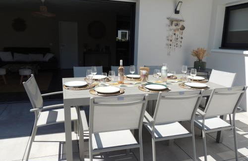 VILLA ALAÏA neuve avec piscine, pétanque proche plage et golf - Foto 31