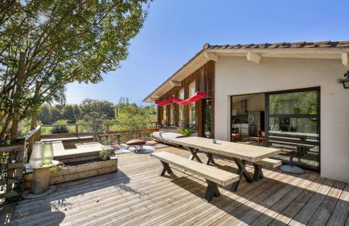 Charming country house swimming pool 17 min from Bordeaux - Foto 47