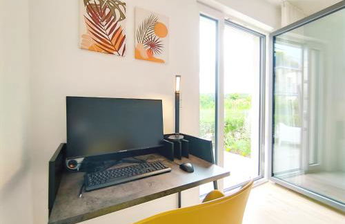 Bright Apartment für bis zu 5 Erlangen - Foto 17