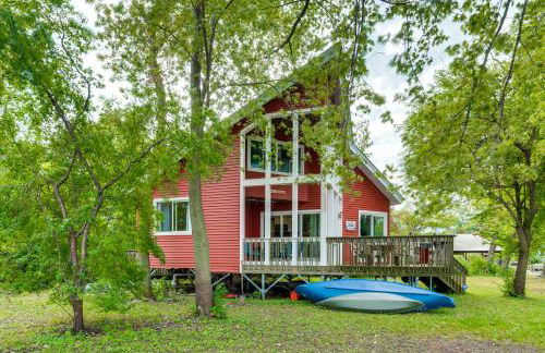 Island Retreat on Pistakee Lake Deck and Gas Grill! - Photo 26