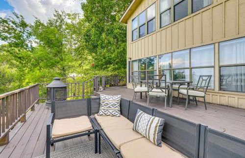 Lake-View Home with Deck and Gas Grill in Bernice! - Foto 34