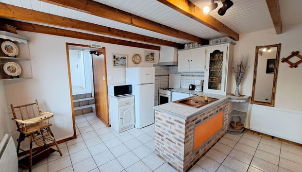 Stone House in Brittany Near Sandy Beaches - Foto 5, Cocina privada