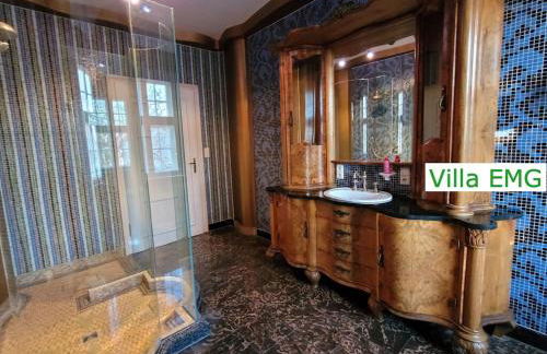 Luxus Ferienhaus Villa EMG Hannover, Messe, Braunschweig mit Sauna, Garten für Familien Gruppen bis 25 Personen - Foto 39